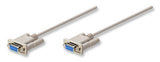 Manhattan DB9 1.8m Cable Gris 1,8 m DB9 DB9