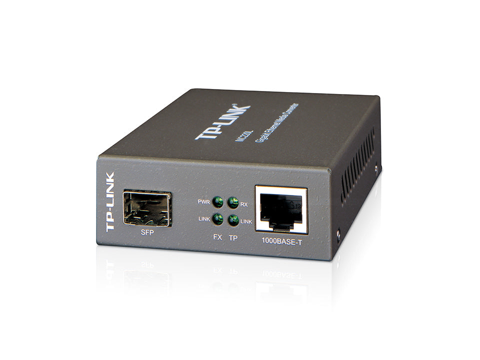 TP-Link MC220L convertidores de red 1000 Mbit/s Gigabit Ethernet 1000 Mbit/s Si