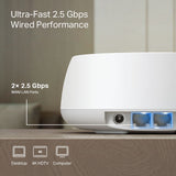 TP-Link DECO BE25(3-PACK) sistemas wi-fi mesh (wi-fi en malla) Sistema de malla Blanco Interno 4