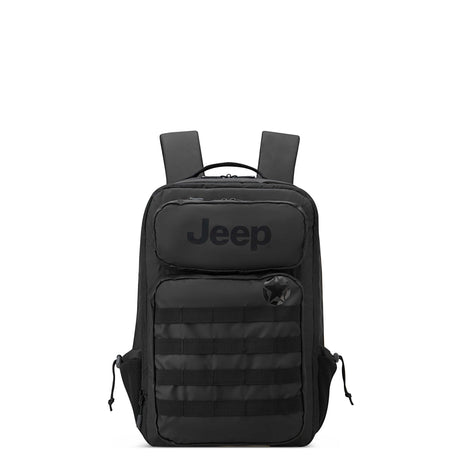 Delsey J02744610-00 maletín para laptop 39.6 cm (15.6") Mochila Negro, Tirante para hombro, 800 g