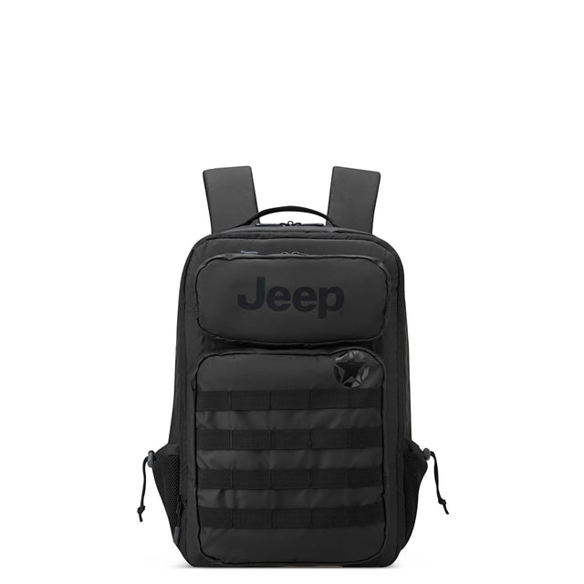 Delsey J02744610-00 maletín para laptop 39.6 cm (15.6") Mochila Negro, Tirante para hombro, 800 g