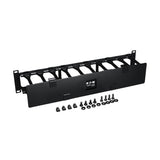 Tripp Lite SRCABLEDUCT2UHD Administrador De Cables Horizontal De 2U De Alta Capacidad (Conducto De Peine Con Tapa De Bis