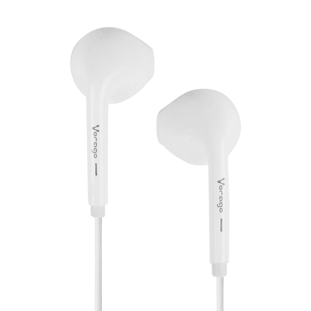 AUDIFONO VORAGO EP-201-V2  BLANCO CON MICROFONO