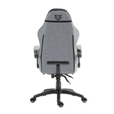 Balam Rush BR-940757 silla para videojuegos Silla universal para juegos Asiento acolchado tapizado Gris, 120 kg, Respald