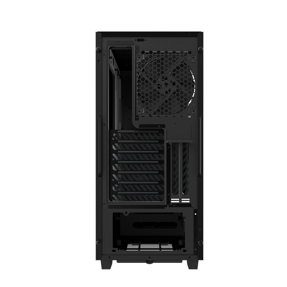 GIGABYTE GB-AC300G carcasas ordenador Vidrio, Plástico, Acero Midi Tower PC Negro
