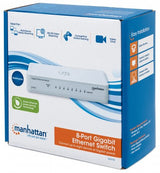 Switch de Escritorio Gigabit Ethernet 8 Puertos Plástico, IEEE 802.3az, Eficiencia Energética