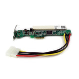 StarTech.com Tarjeta Adaptador PCI Express PCIe PCI-e a PCI tarjetas y adaptadores de interfaz PCIe PCI 32-bit Rojo CE, FC, ROHS
