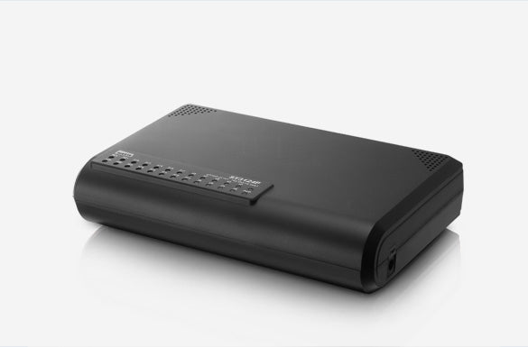 Netis System ST3124P dispositivo de redes No administrado Fast Ethernet (10/100) Negro, Bidireccional completo (Full dup