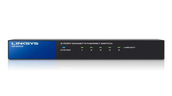 Linksys SE3005 dispositivo de redes No administrado L2 5 Gigabit Ethernet (10/100/1000)