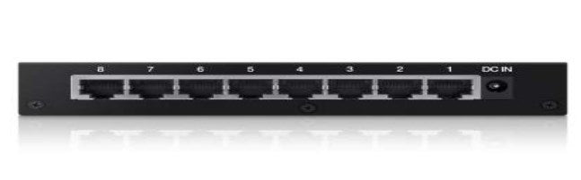 Linksys SE3008 switch No administrado Gigabit Ethernet (10/100/1000) Negro
