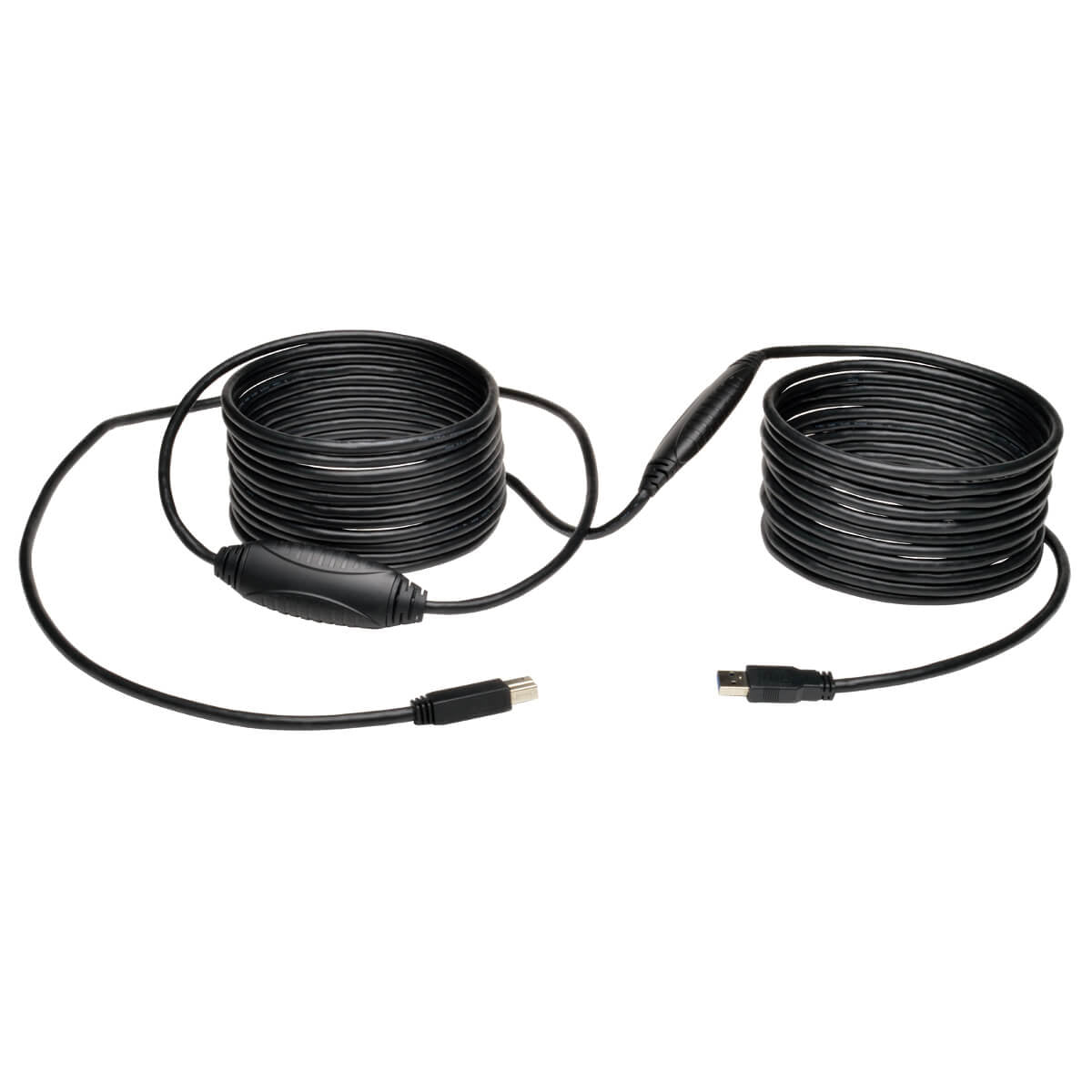 Tripp Lite U328-036 Cable Repetidor Activo USB 3.0 SuperSpeed (A a B M/M), 10.97 m [36 pies], USB 3.2 Gen 1 (3.1 Gen 1),
