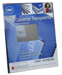 GBC M100305 cubiertas Transparente 25 pieza(s)