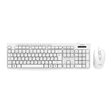 Acteck AC-941792 teclado Ratón incluido Hogar / Oficina USB QWERTY Español Blanco