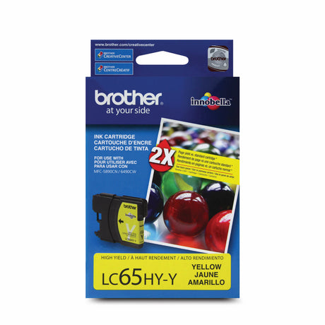 Brother LC-65HYYS Cartucho de Tinta Tinta a base de pigmentos Impresión por inyección de tinta 1 750 páginas