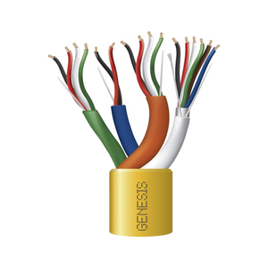 Genesis Cable Compuesto para Control de Acceso / 305 m (1000 ft) / 6x22 AWG + 4x18 AWG + 6x22