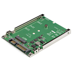 StarTech.com Adaptador de SSD SATA M.2 a SATA de 2.5" - Conversor de M.2 NGFF a SATA - de 7mm - Bracket de Marco Abierto - Adaptador para Disco Duro M.2 - No es Compatible con NVMe tarjetas y adaptadores de interfaz SATA M.2 3.0 Si
