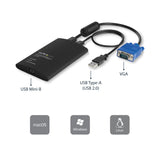 StarTech.com Adaptador Crash Cart USB con Transferencia de Ficheros y Captura de Vídeo Interruptores KVM 1 USB Full HD