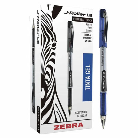 Bolígrafo Zebra J-Roller Le Gel Fino Color Azul FullOffice.com