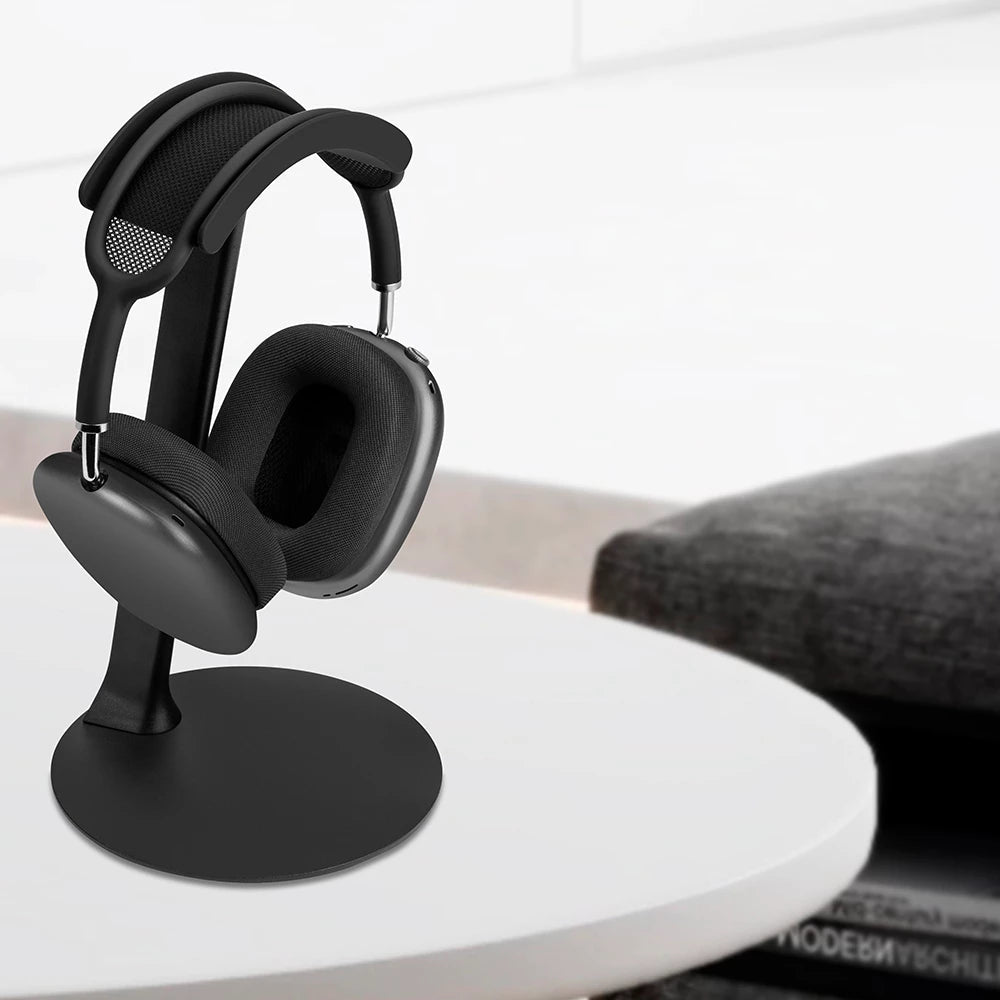 Acteck Vault Station BD414 Soporte para auriculares, ABS, Metal, Silicona
