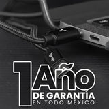 Vorago CAB-124-BK cable de transmisión Negro 1 m USB C