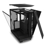 NZXT H6 Flow Midi Tower Blanco, ATX, Micro ATX, Mini-ITX, CC-H61FW-01 | Gabinetes de computadora