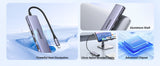 Ugreen 20956A hub de interfaz USB Tipo C 5000 Mbit/s Plata