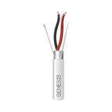Bobina de 305 Metros (1000 Pies) de Cable 4 x 22 AWG BLINDADO / RISER / Color Blanco / Para Aplicaciones de Audio, Seguridad y Control