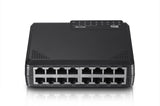 Netis System ST3116P dispositivo de redes No administrado Fast Ethernet (10/100) Negro, Bidireccional completo (Full dup
