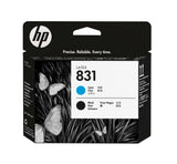 HP Cabezal de impresión Latex cian/negro HP 831 Impresora Inyección de tinta térmica