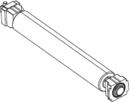 Zebra P1058930-080 rodillos de transferencia Transferencia térmica ZT410 84439990