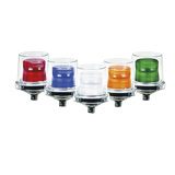 Luces estroboscópicas para lugares peligrosos Electraray® , Homologado UL y cUL para Clase I, División 2, Grupos A, B, C y D; Clase II, División 2, Grupos F y G; Clase III , 24 VCD, color Ámbar, parpadeo predeterminado