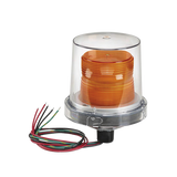 Luces estroboscópicas para lugares peligrosos Electraray® , Homologado UL y cUL para Clase I, División 2, Grupos A, B, C y D; Clase II, División 2, Grupos F y G; Clase III , 24 VCD, color Ámbar, parpadeo predeterminado