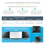 StarTech.com Filtro de Privacidad de 17 Pulgadas 5:4 para Monitor - Pantalla de Privacidad Protector Anti Brillo - Anti
