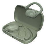 JVC HA-NP40T Auriculares True Wireless Stereo (TWS) Gancho de oreja Llamadas/Música Bluetooth Verde
