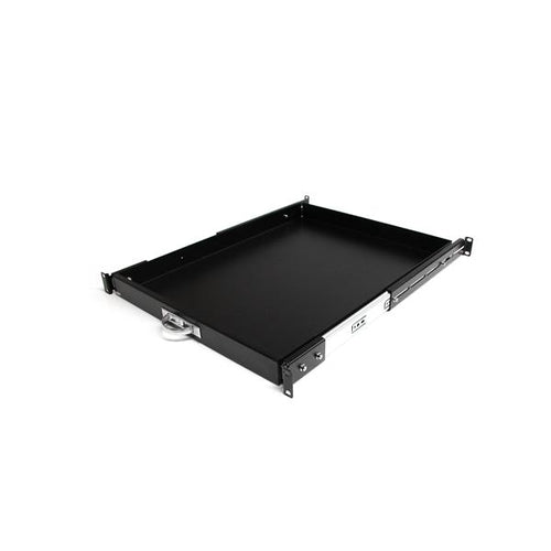 StarTech.com Estante Bandeja 1U Deslizante Telescópica para Armario Rack de Servidores - 0,55m (22 Pulgadas) de Profundi