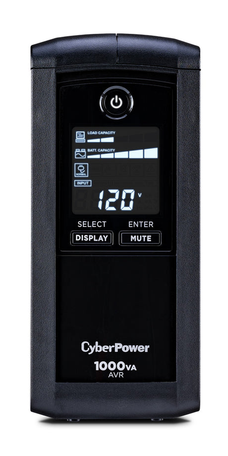CyberPower CP1000AVRLCD UPS 1 kVA 600 W 60 Hz 1080 J