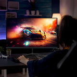 Monitor Gamer BALAM RUSH Plano 23.8" Ultra Odyssey II MGX23 VA 165Hz+ 1ms + Full HD 1080p/HDMI + DP + TYPE-C 15W + 3.5mm