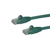 StarTech.com Cable de 2m Verde de Red Gigabit Cat6 Ethernet RJ45 sin Enganche - Snagless Cables de red 2 m Cat6 RoHS