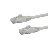 StarTech.com Cable de Red de 0,5m Blanco Cat6 UTP Ethernet Gigabit RJ45 sin Enganches Cables de red 0,5 m Cat6 RoHS