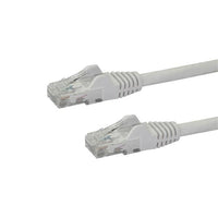 StarTech.com Cable de Red de 0,5m Blanco Cat6 UTP Ethernet Gigabit RJ45 sin Enganches Cables de red 0,5 m Cat6 RoHS