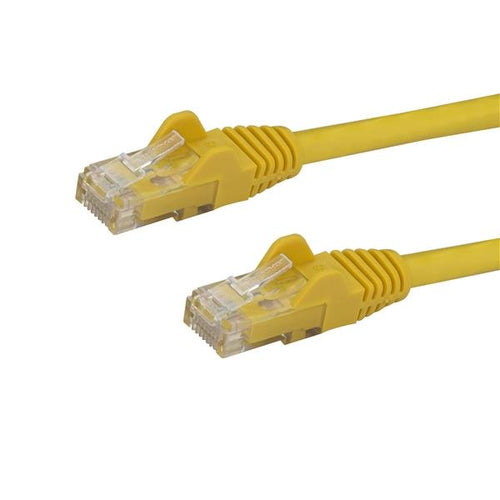 StarTech.com Cable de Red de 5m Amarillo Cat6 UTP Ethernet Gigabit RJ45 sin Enganches Cables de red 5 m Cat6 RoHS