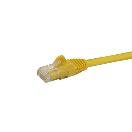 StarTech.com Cable de Red de 5m Amarillo Cat6 UTP Ethernet Gigabit RJ45 sin Enganches Cables de red 5 m Cat6 RoHS
