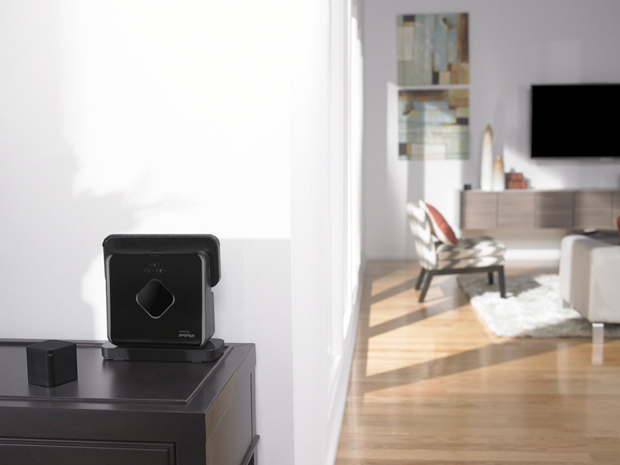 iRobot Braava 380t Negro, Sin bolsa, Plaza, Níquel-metal hidruro (NiMH)