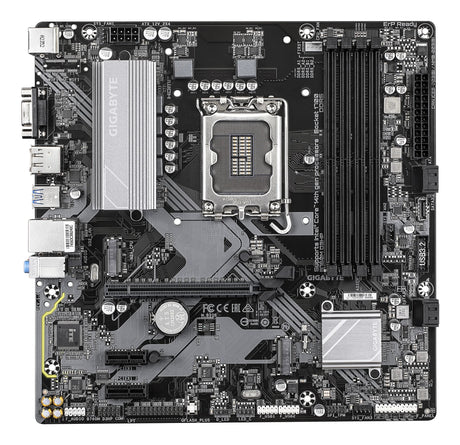 GIGABYTE B760M D3HP Placa Base - Procesadores Intel Core de 14ª Generación, VRM de 4+1+1 fases, hasta 5600 MHz DDR5, 2xPCIe 4.0 M.2, LAN GbE, USB 3.2 Gen 1 placas base Intel LGA 1700 LGA 1700 DDR5-SDRAM