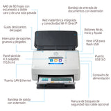 HP ScanJet Enterprise Flow N7000 snw1 Escáner 216 x 3100 mm 600 x 600 DPI Si Si