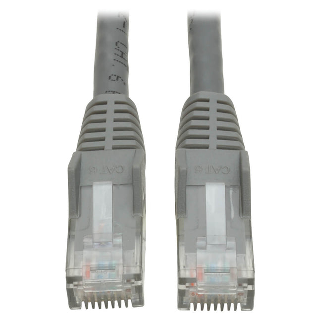 Tripp Lite N201-007-GY Cable Ethernet (UTP) Moldeado Snagless Cat6 Gigabit (RJ45 M/M), PoE, Gris, 2.13 m [7 pies]