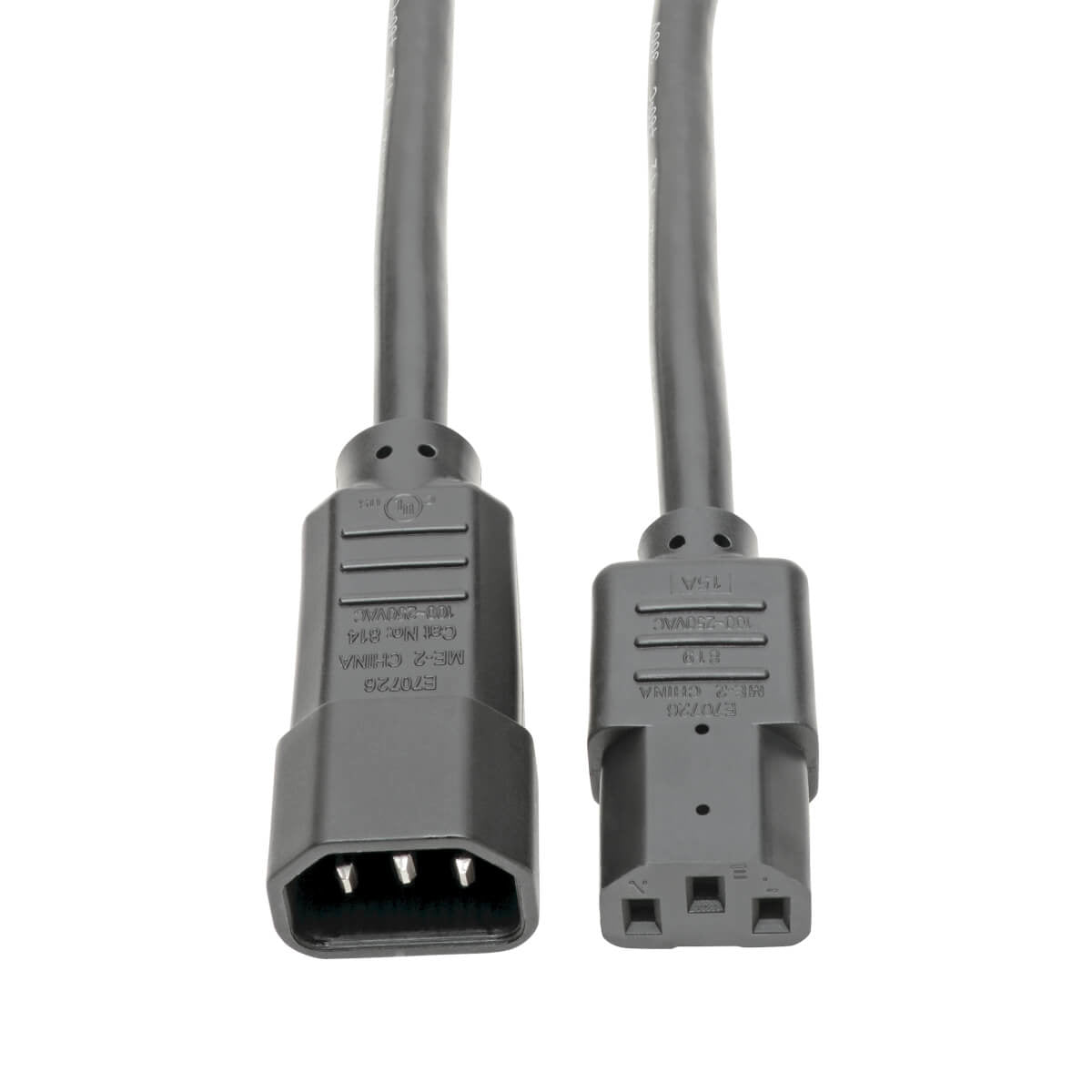 Tripp Lite P005-010 Cable de Alimentación para Servicio Pesado para PDU, C13 a C14 - 15A, 250V, 14 AWG, 3.05 m [10 pies]