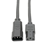 Tripp Lite P005-010 Cable de Alimentación para Servicio Pesado para PDU, C13 a C14 - 15A, 250V, 14 AWG, 3.05 m [10 pies]
