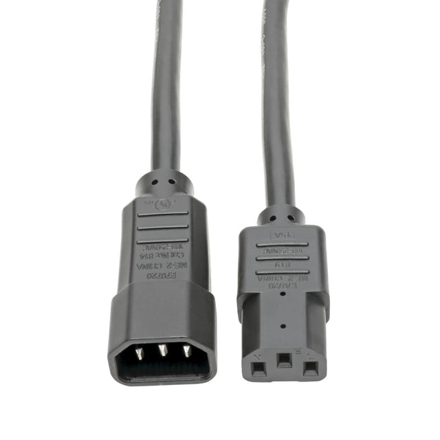 Tripp Lite P005-006 Cable de Alimentación para Servicio Pesado para PDU, C13 a C14 - 15A, 250V, 14 AWG, 1.83 m [6 pies],