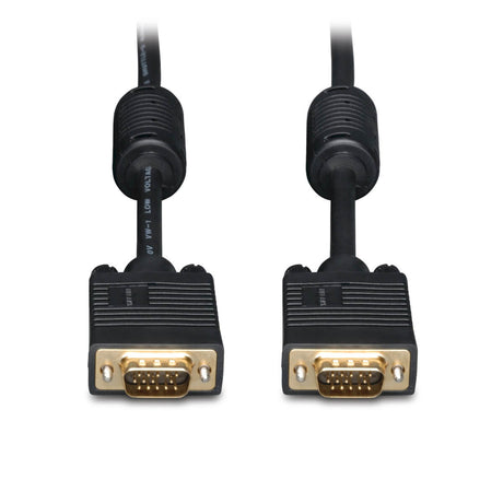 Tripp Lite P502-006 Cable Coaxial VGA de Alta Resolución RGB (HD15 M/M), 1.83 m [6 pies], VGA (D-Sub), VGA (D-Sub), Mach
